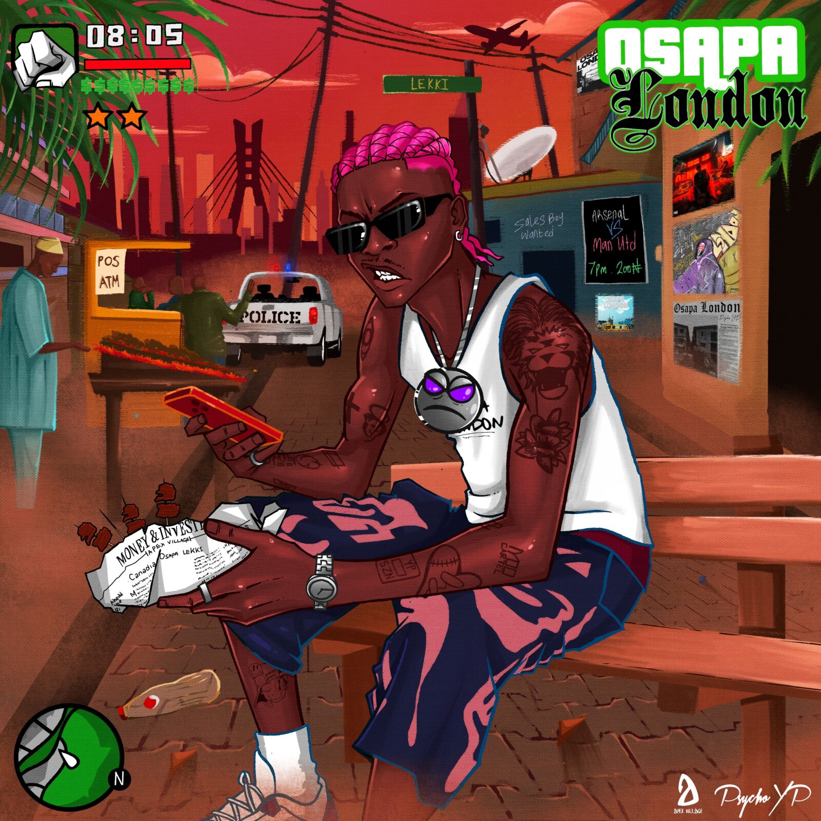 ‘OSAPA LONDON’ EP: PSYCHO YP DAZZLES WITH VERSATILE SOUNDSCAPES AND MASTERFUL ARTISTRY