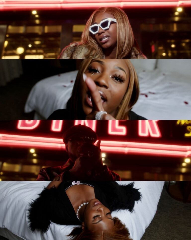Empress Afi shares sassy visuals for her Afro-Dancehall banger ‘Pull up on Me’ featuring Vintage Papi