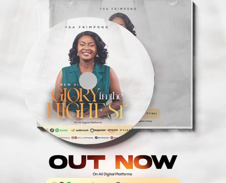 Yaa Frimpong Debuts Powerful Gospel Single, ‘Glory in the Highest,’ Out Now